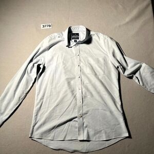 Stafford | Shirts | Dress Shirt Button Down Long Sleeve Black Mens 6 12  Neck Oxford | Poshmark